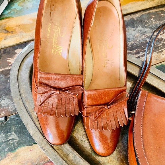 Vintage mid century Papagallo shoes and purse - Picture 2 of 8